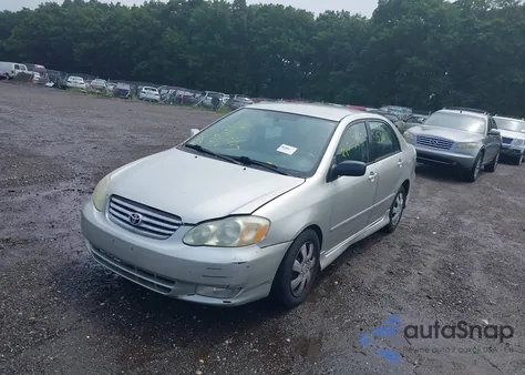 2004 Toyota Corolla S from USA, damaged, VIN 2T1BR32EX4C302996